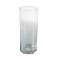 Glass Vase - Cylindrical, 30cm Clear 